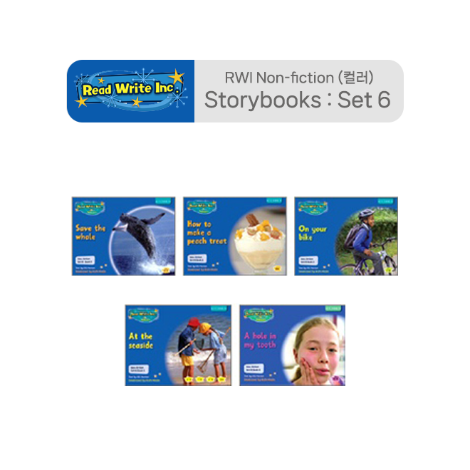 RWI Set 6 Storybooks (Non-fiction)