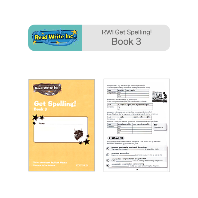 RWI Get Spelling! Book 3