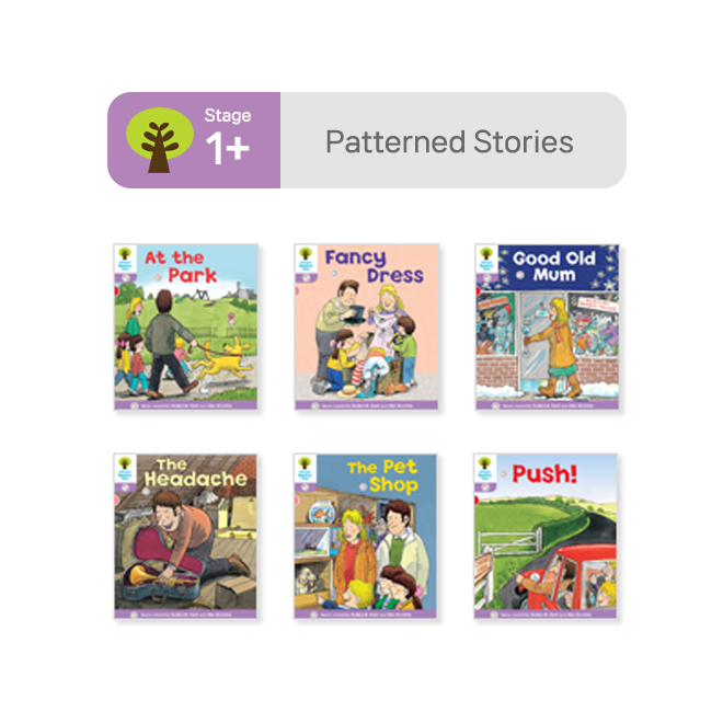 [사운드북] ORT Stage 1+ Patterned Stories (6권)
