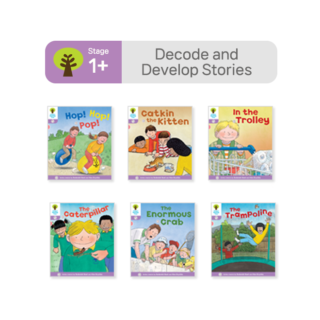 [사운드북] ORT Stage 1+ Decode and Develop  (6권)
