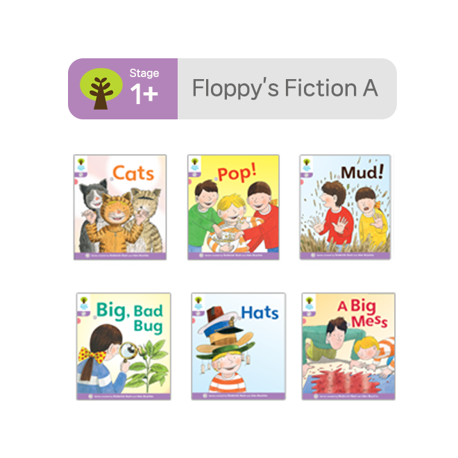 [사운드북] Stage 1+ Floppy's Fiction A (6권)
