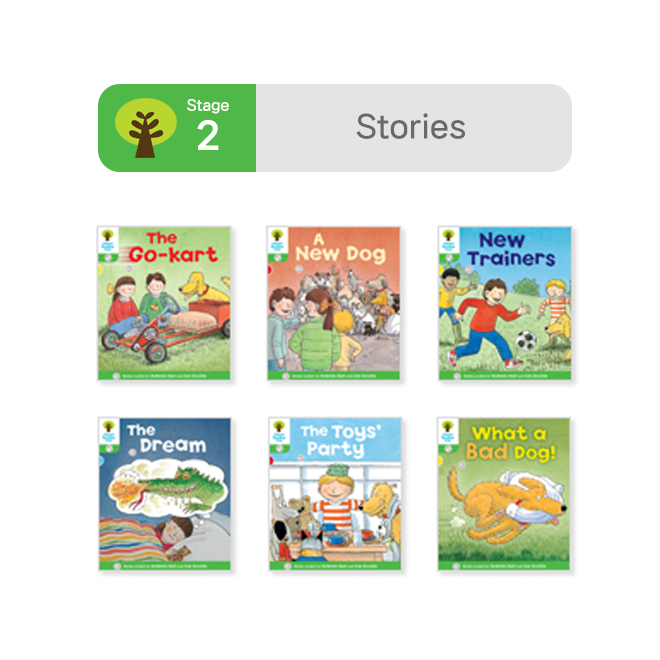 [사운드북] ORT Stage 2 Stories (6권)