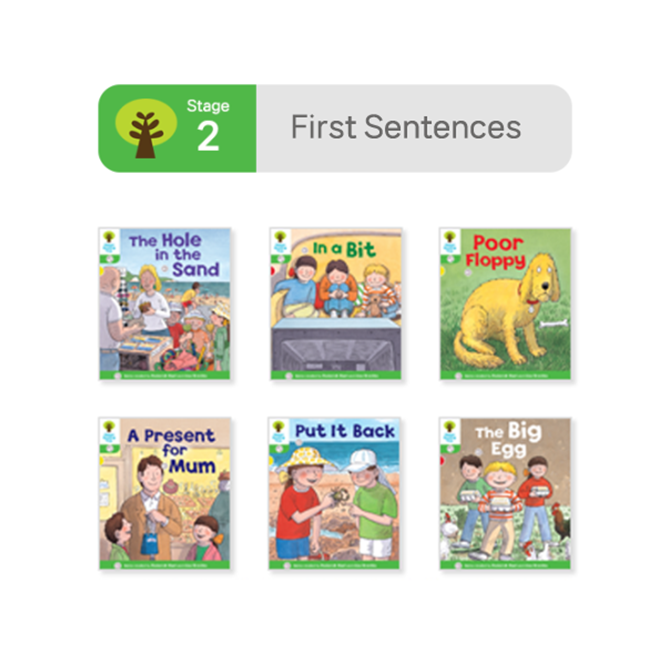 [사운드북] ORT Stage 2 First Sentences (6권)