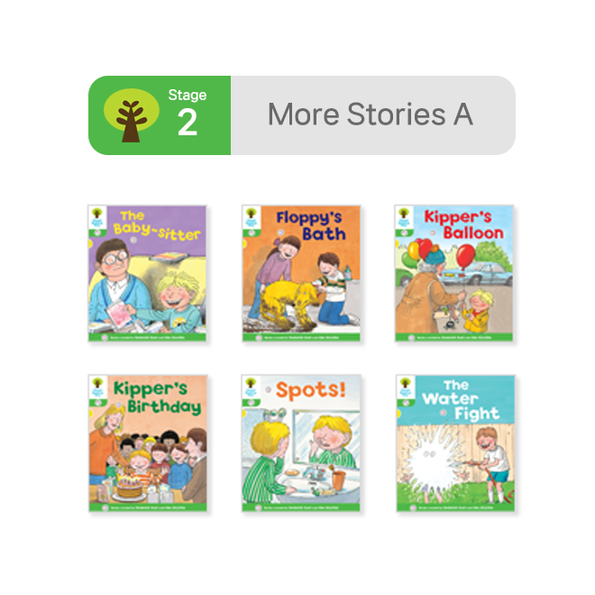 [사운드북] ORT Stage 2  More Stories A (6권)