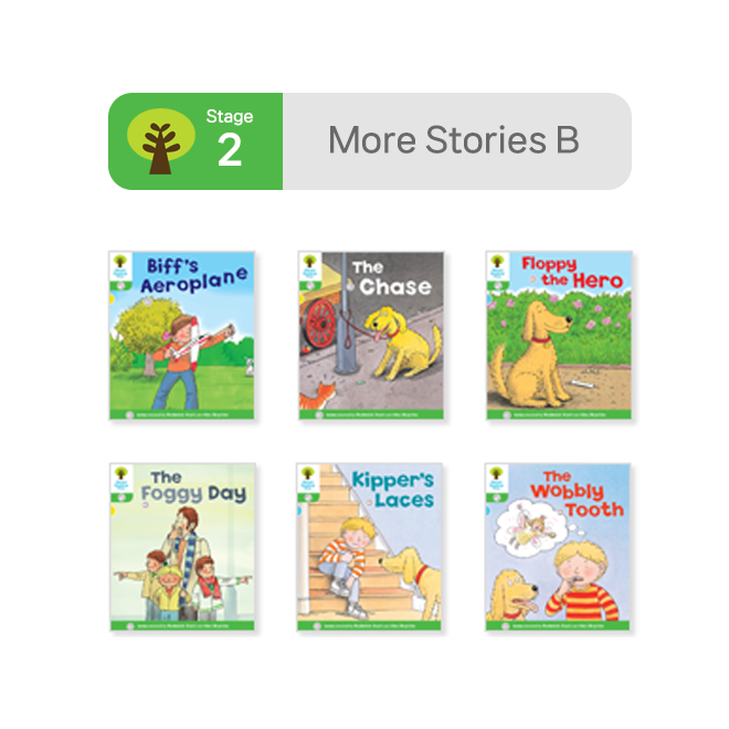 [사운드북] ORT Stage 2 More Stories B (6권)