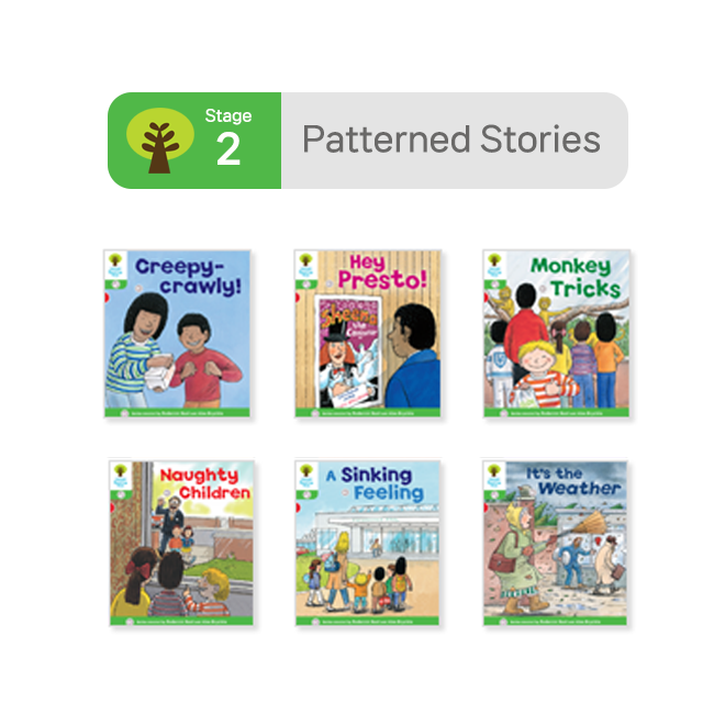 [사운드북] ORT Stage 2 Patterned Stories (6권)