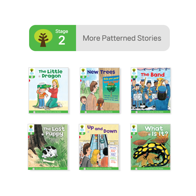 [사운드북] ORT Stage 2 More Patterned Stories  (6권)