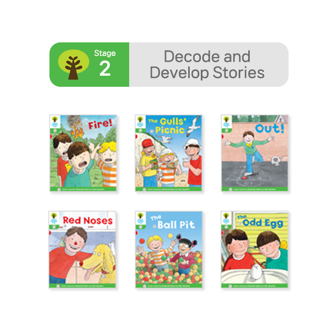 [사운드북] ORT Stage 2 Decode and Develop  (6권)