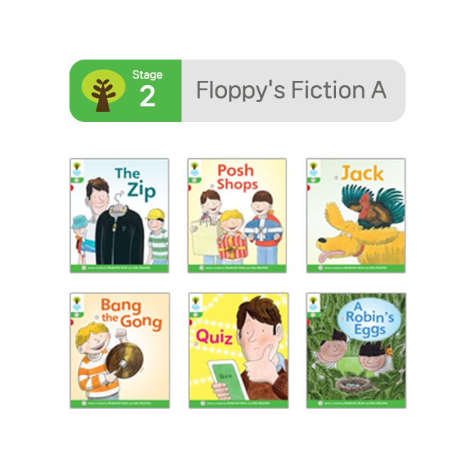 [사운드북] ORT Stage 2 Floppy's Fiction A (6권)