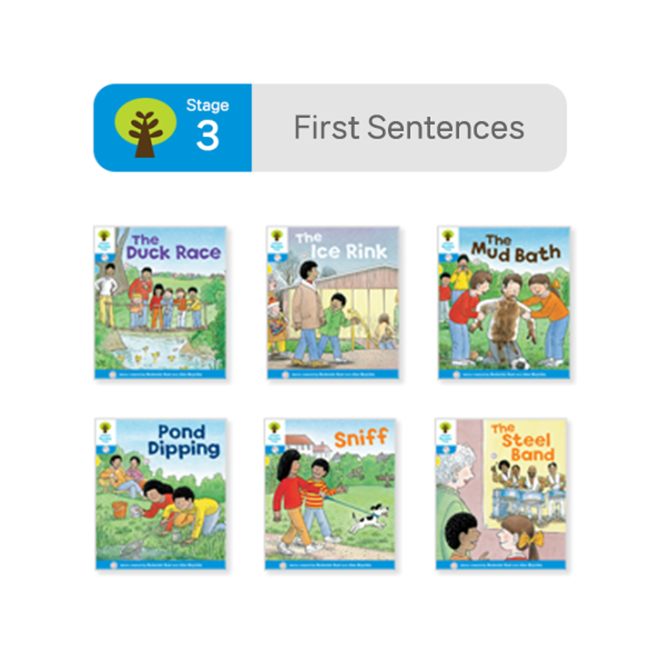 [사운드북] ORT Stage 3 First Sentences (6권)