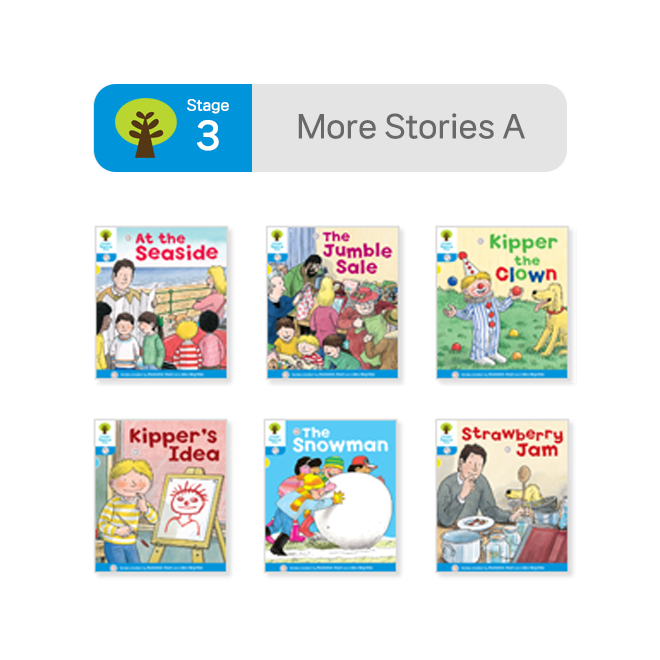[사운드북] ORT Stage 3 More Stories A (6권)