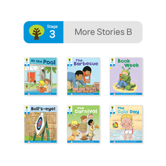 [사운드북] ORT Stage 3 More Stories B (6권)