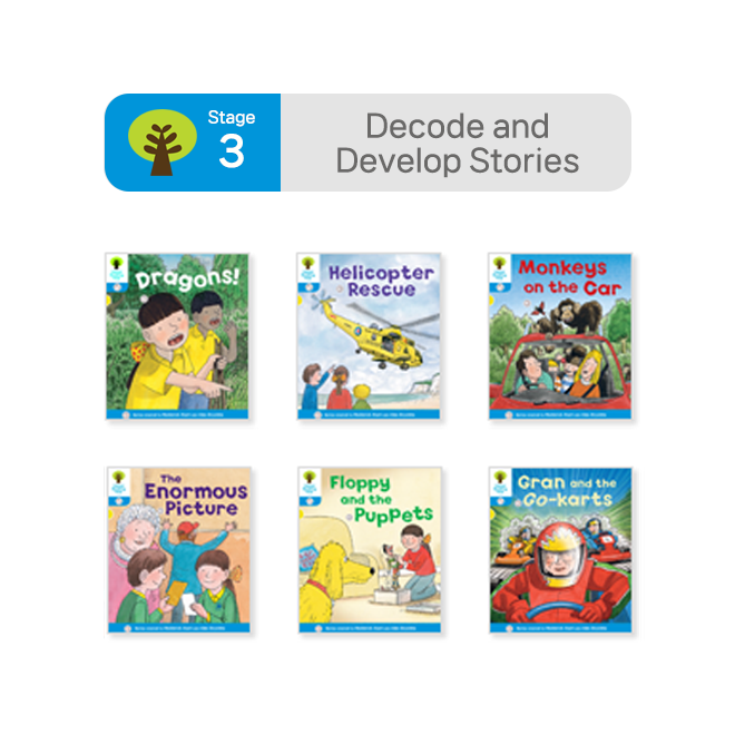[사운드북] ORT Stage 3 Decode and Develop  (6권)