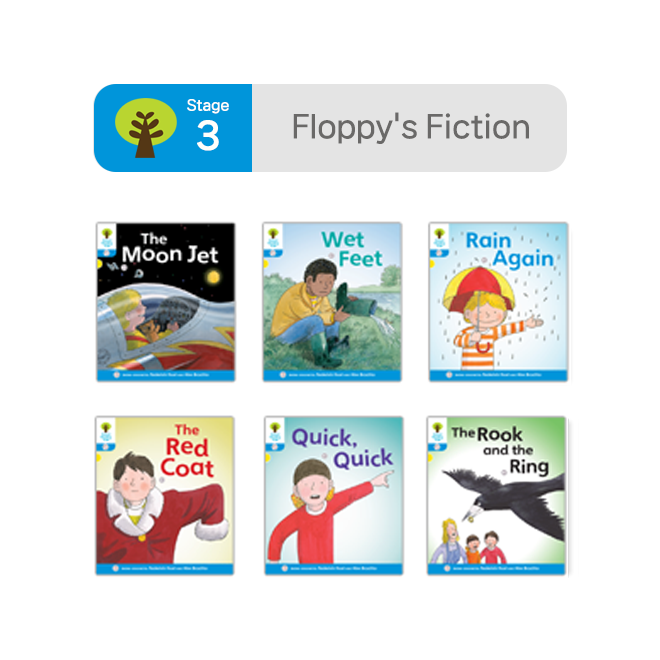 [사운드북] ORT Stage 3 Floppy's Fiction (6권)