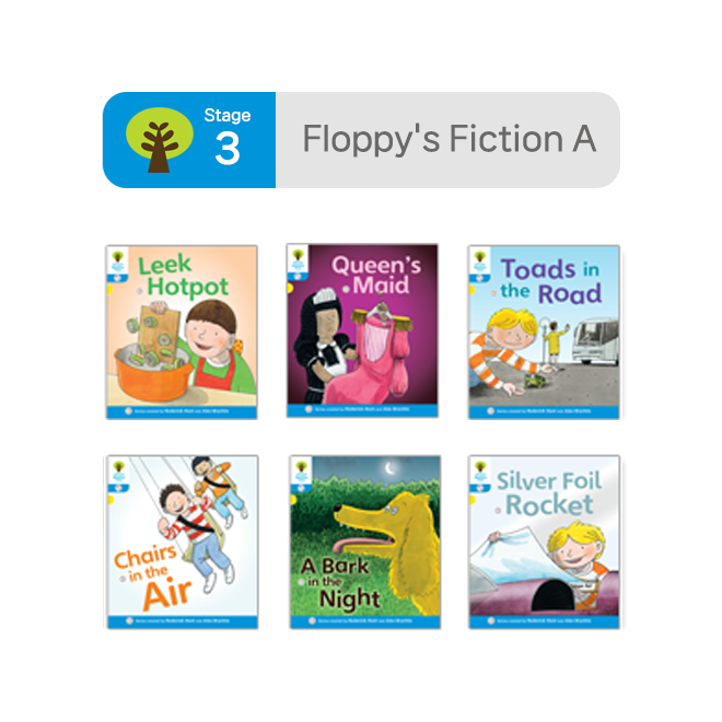 [사운드북] ORT Stage 3 Floppy's Fiction A (6권)