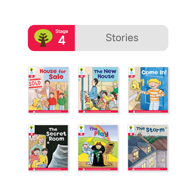 [사운드북] ORT Stage 4 Stories (6권)