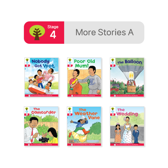 [사운드북] ORT Stage 4 More Stories A (6권)
