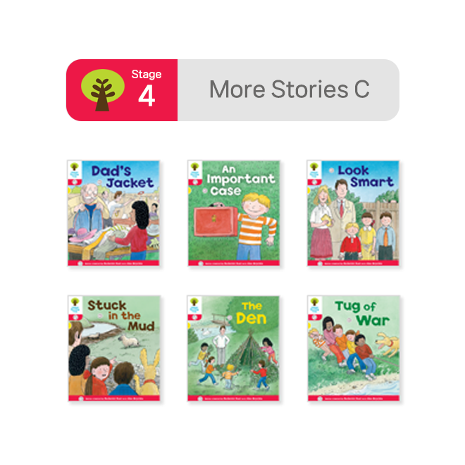 [사운드북] ORT Stage 4 More Stories C (6권)