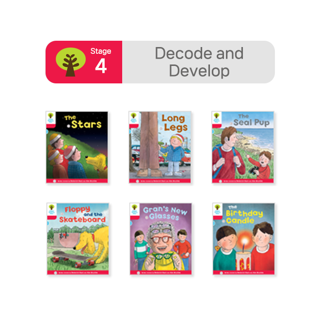 [사운드북] ORT Stage 4 Decode and Develop  (6권)