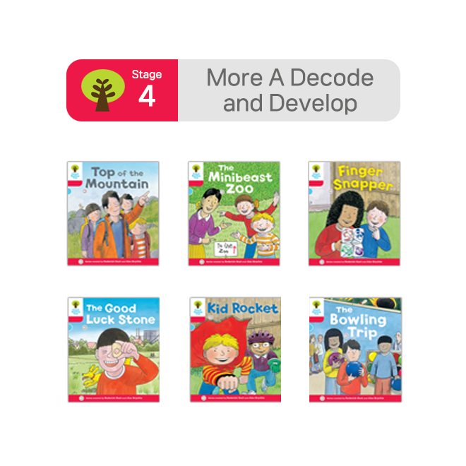[사운드북] ORT Stage 4 More A Decode and Develop (6권)