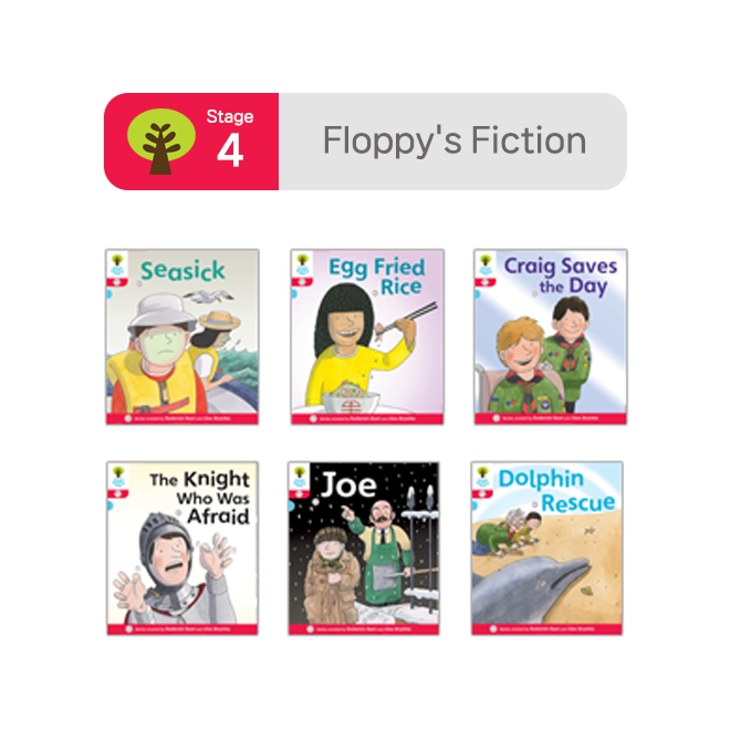 [사운드북] ORT Stage 4 Floppy's Fiction (6권)