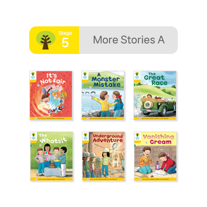 [사운드북] ORT Stage 5 More Stories A (6권)