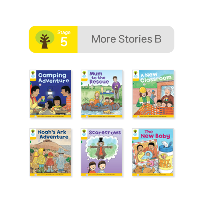 [사운드북] ORT Stage 5 More Stories B (6권)