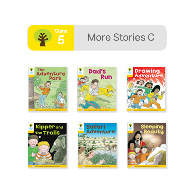 [사운드북] ORT Stage 5 More Stories C (6권)