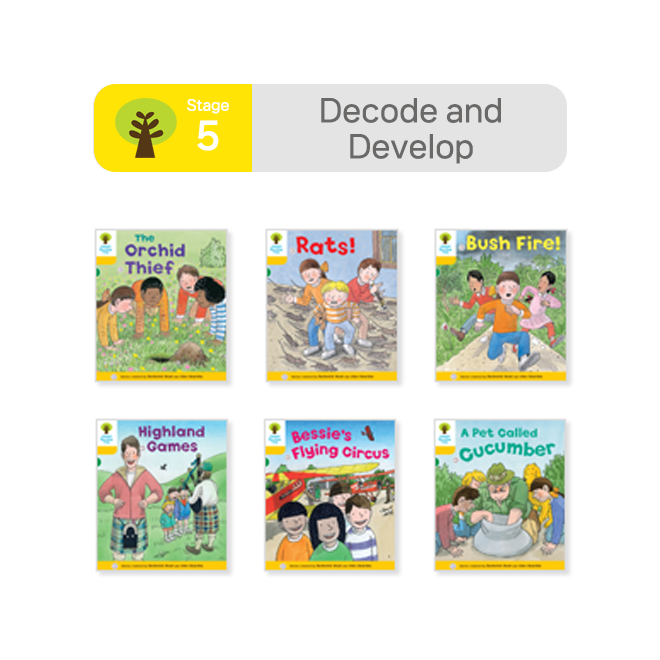 [사운드북] ORT Stage 5 Decode and Develop  (6권)