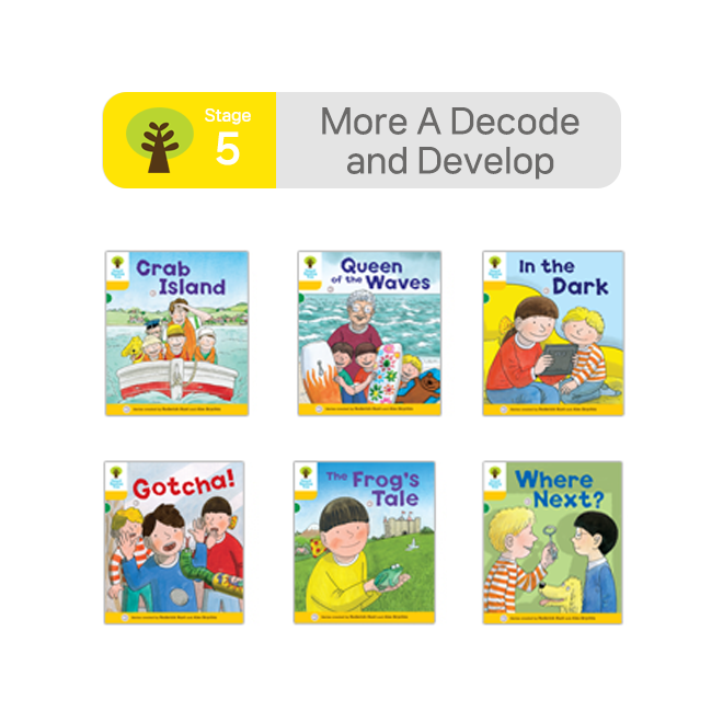 [사운드북] ORT Stage 5 More A Decode and Develop (6권)
