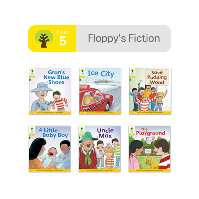 [사운드북] ORT Stage 5 Floppy's Fiction (6권)