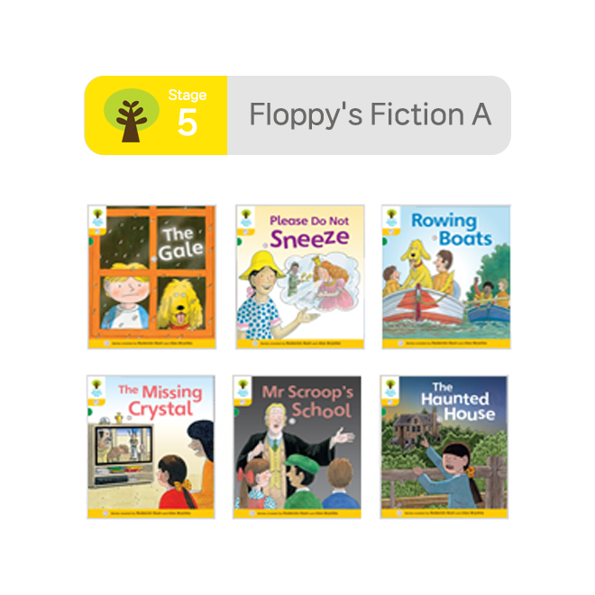 [사운드북] ORT Stage 5 Floppy's Fiction A (6권)