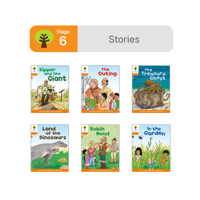 [사운드북] ORT Stage 6 Stories (6권)