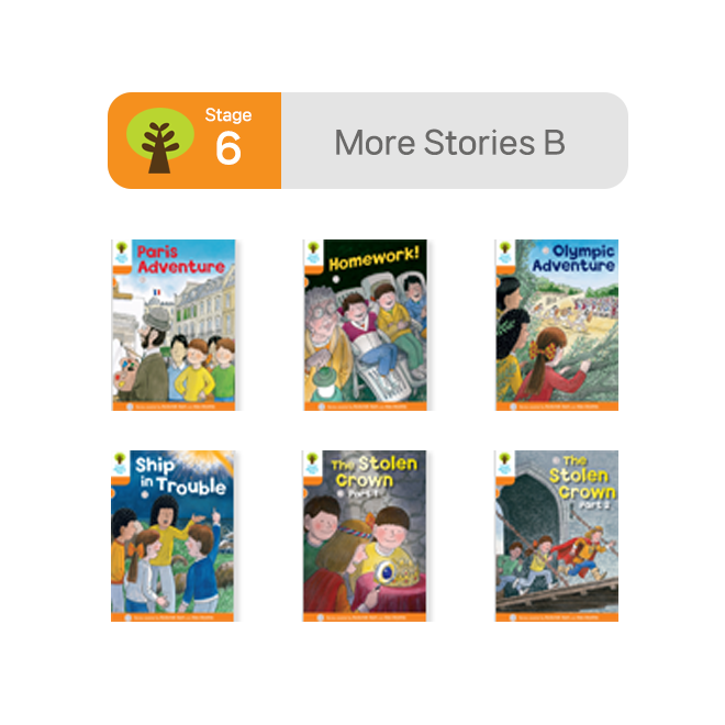 [사운드북] ORT Stage 6 More Stories B (6권)