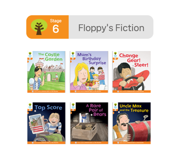 [사운드북] ORT Stage 6 Floppy's Fiction (6권)
