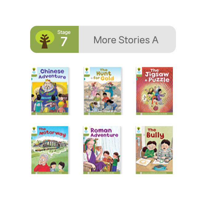 [사운드북] ORT Stage 7 More Stories A (6권)