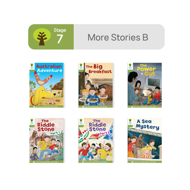[사운드북] ORT Stage 7 More Stories B (6권)