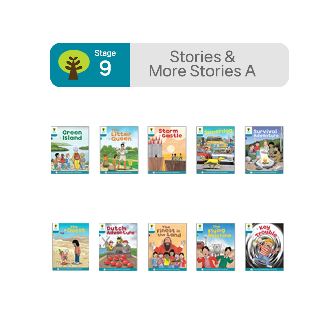 [사운드북] ORT Stage 9 Stories & More A (10권)