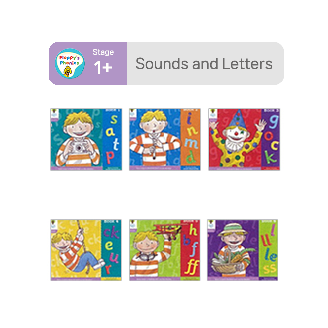 [노멀북] ORT Floppy Phonics Stage 1+ Sounds and Letters (6권)