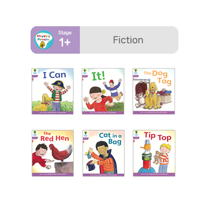 [노멀북] ORT Floppy Phonics Stage 1+ Fiction (6권)