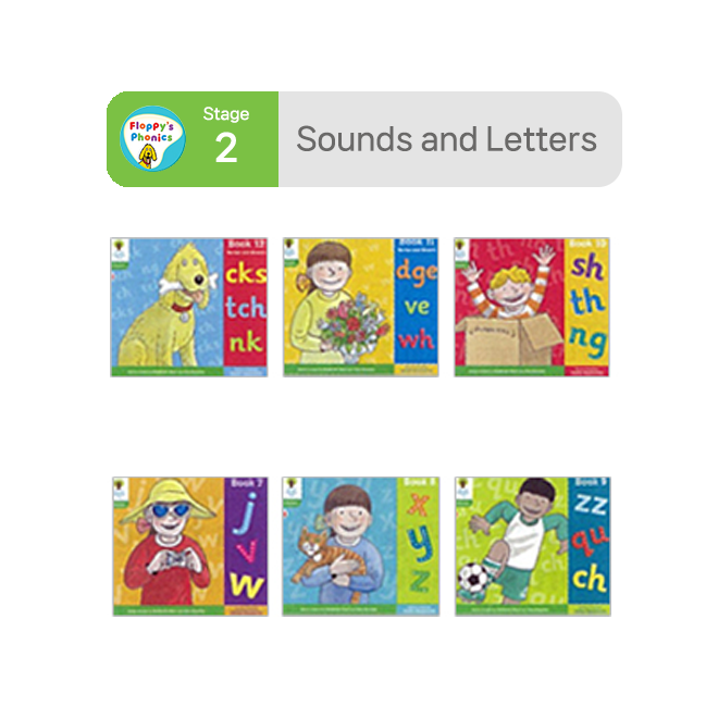 [노멀북] ORT Floppy Phonics Stage 2 Sounds and Letters (6권)