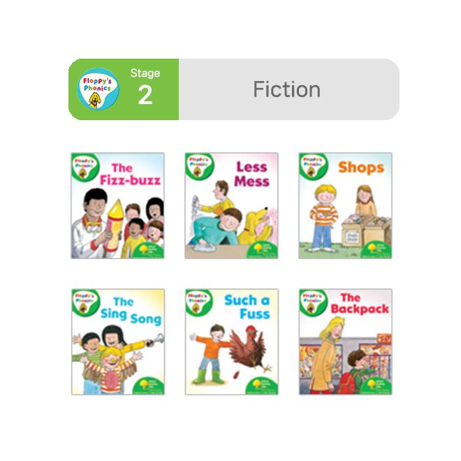 [노멀북] ORT Floppy Phonics Stage 2 Fiction (6권)