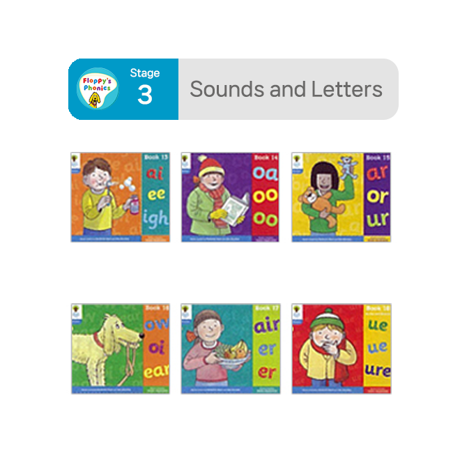 [노멀북] ORT Floppy Phonics Stage 3 Sounds and Letters (6권)