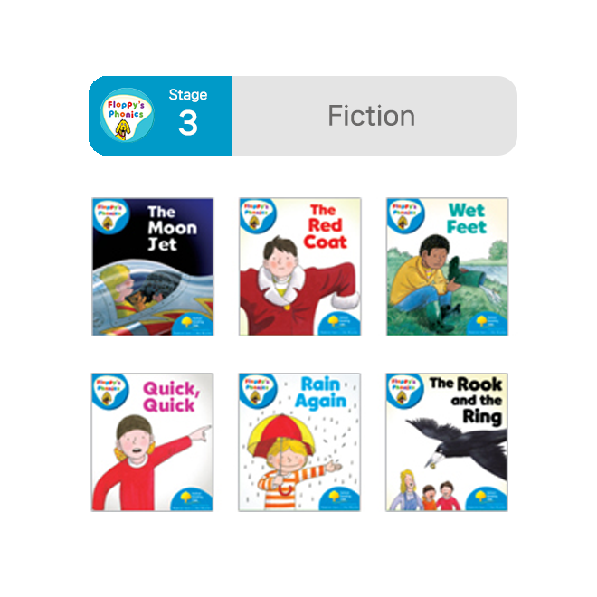 [노멀북] ORT Floppy Phonics Stage 3 Fiction (6권)