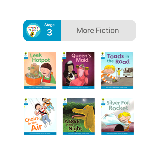 [노멀북] ORT Floppy Phonics Stage 3 More Fiction (6권)
