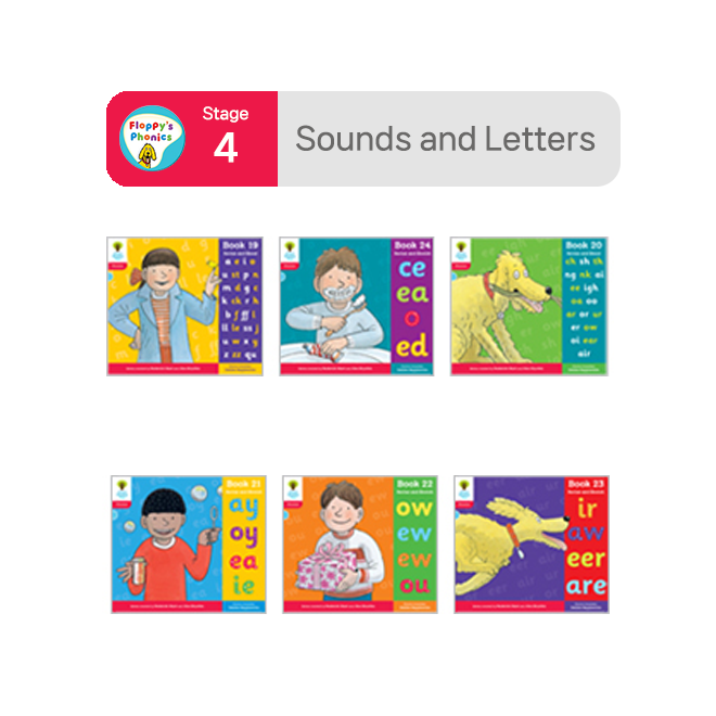 [노멀북] ORT Floppy Phonics Stage 4 Sounds and Letters (6권)