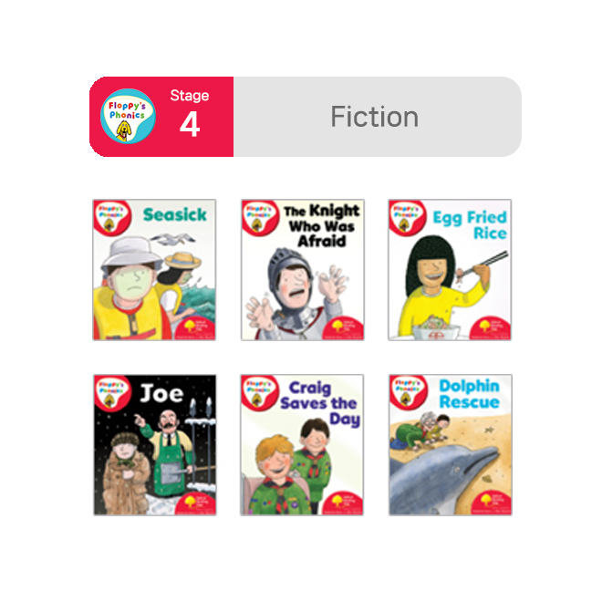 [노멀북] ORT Floppy Phonics Stage 4 Fiction (6권)