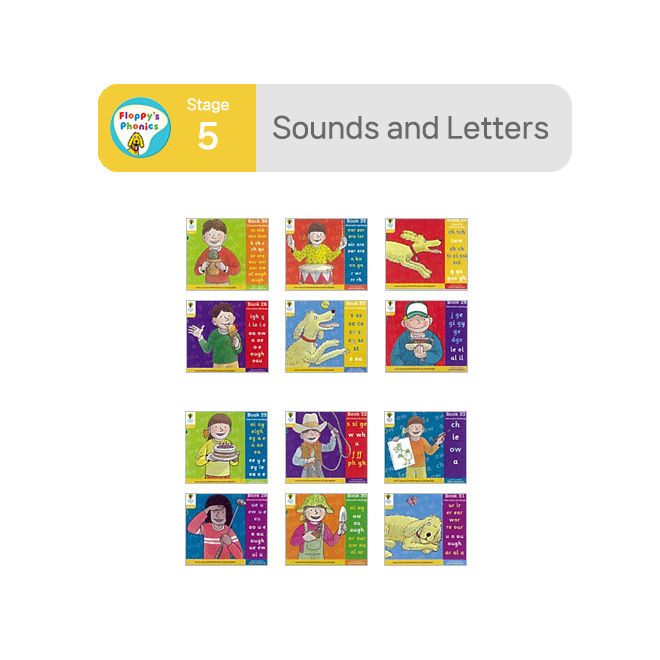 [노멀북] ORT Floppy Phonics Stage 5 Sounds and Letters (12권)