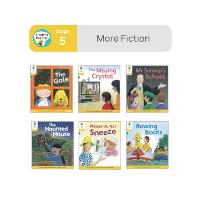 [노멀북] ORT Floppy Phonics Stage 5 More Fiction (6권)