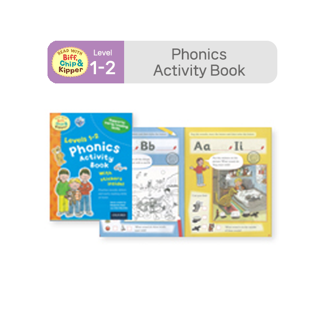 ORT Read With Level 1-2 Phonics Activity Book
